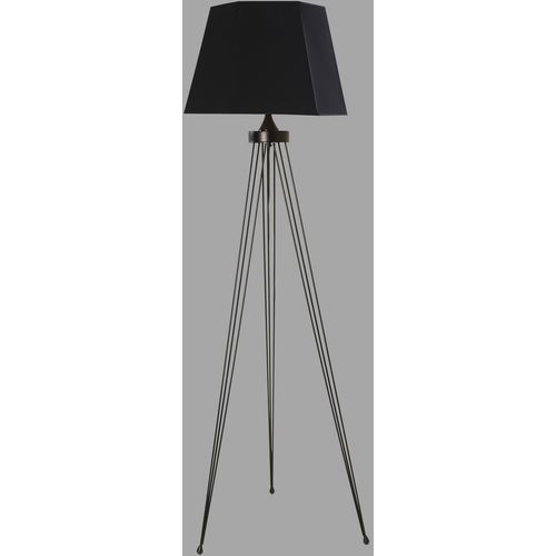 Star Siyah Lambader Prizma Siyah Abajurlu Black Floor Lamp slika 3