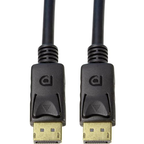 LogiLink DisplayPort priključni kabel DisplayPort utikač, DisplayPort utikač 1.00 m crna CV0119  DisplayPort kabel slika 3