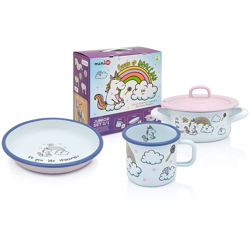 Metalac Set Mini M Unicorn za djevojčice 3/1  slika 2