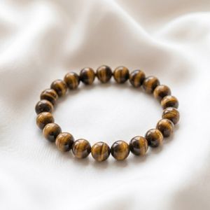 Poludrago kamenje Narukvica - Tiger Eye Power