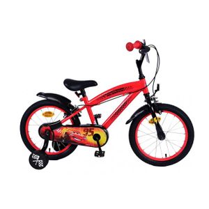 Dječji bicikl Volare Disney Cars 16" crveni s dvije ručne kočnice