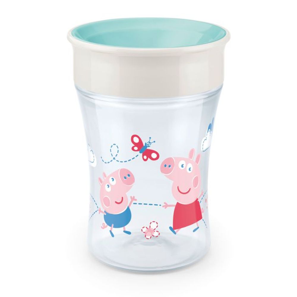 NUK Čaša Evolution Magic Cup 8m+ 230ml, Peppa Pig slika 1