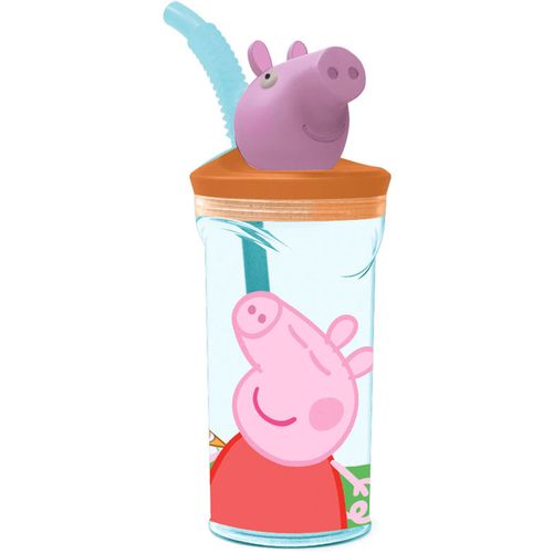 Peppa Pig 3D čaša sa slamkom slika 1