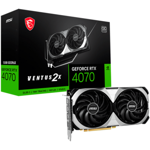 Grafička kartica MSI Nvidia GeForce RTX 4070 VENTUS 2X E 12G OC slika 1