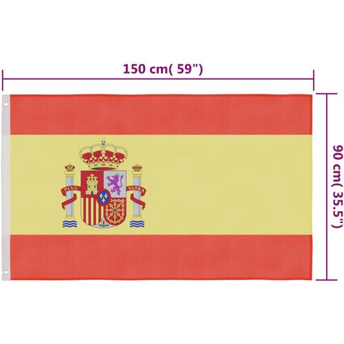 Španjolska zastava 90 x 150 cm slika 21