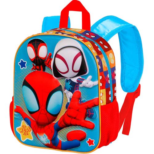 Marvel Spidey Three 3D backpack 31cm slika 2