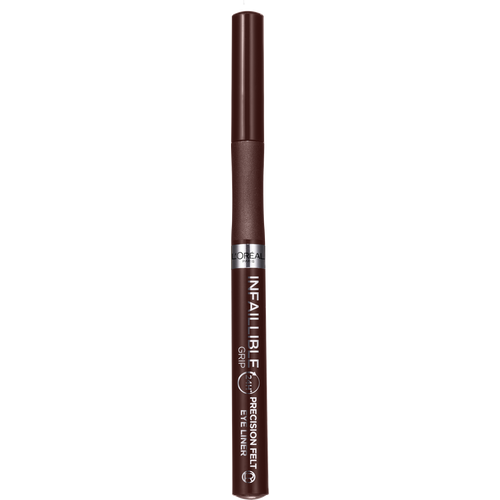 L'Oréal Paris Infaillible 24H Grip Precision Felt ajlajner Brown slika 1