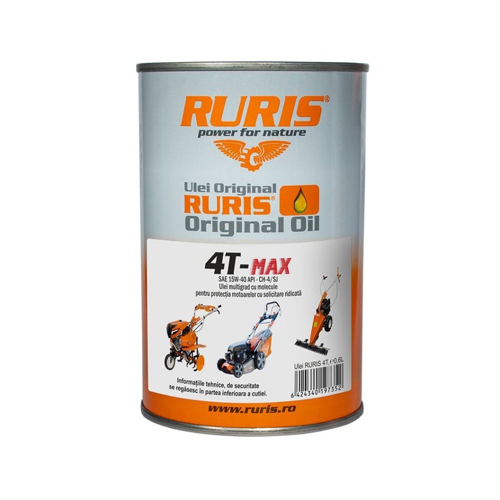 RURIS četvorotaktno ulje za motore 4T-MAX 0.6L slika 1