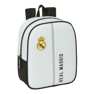 Dječji Ruksak Real Madrid C.F. 24/25 Bijela Siva 22 x 27 x 10 cm