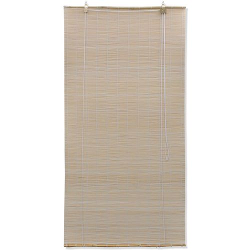 Rolo zavjesa od bambusa prirodna boja 100 x 160 cm slika 12