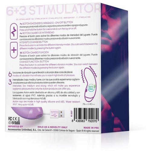 Action Patty Mini vibrator slika 12