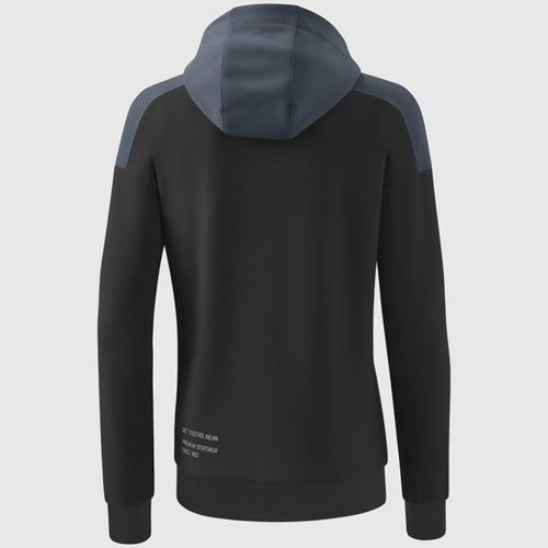 Ženska Hoodie Erima Change Crna/Siva/Bijela slika 2