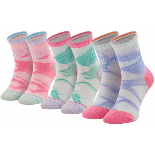Skechers 3ppk girls casual fancy tie die socks sk41076-6064 slika 1