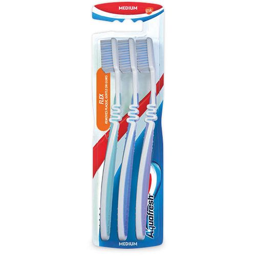 Aquafresh četkica za zube Flex Trio Pack (1+1+1) slika 1