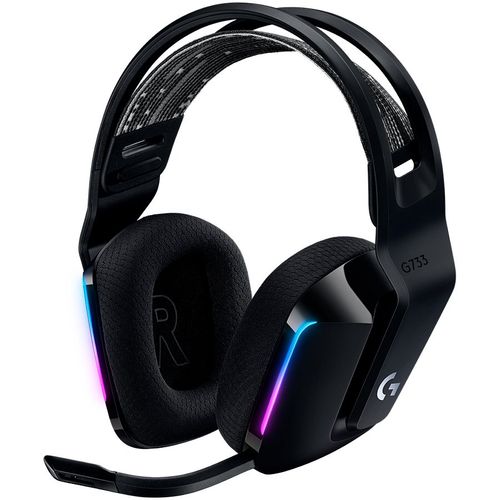 Logitech G733 LIGHTSPEED Bežične RGB Gaming Slušalice - Crne slika 1