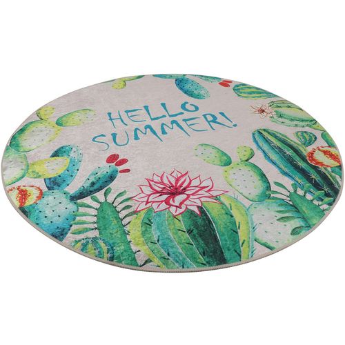 Hello Summer (140) Multicolor Bathmat slika 4