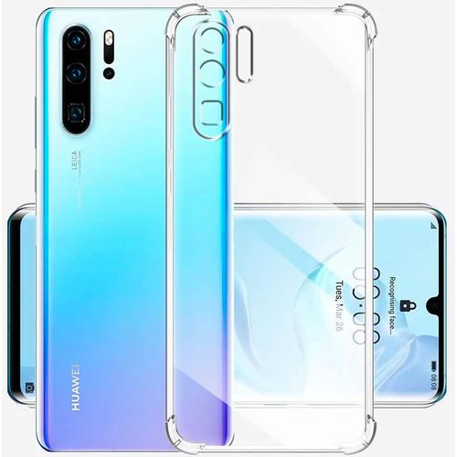 Techsuit Shockproof Clear Silicone prozirna maskica otporna na udarce za Huawei P30 Pro / P30 Pro New Edition slika 3