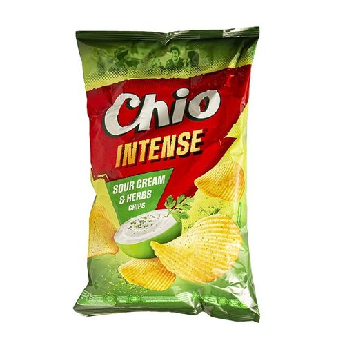 Chio chips Intense Sour cream&herbs 130g  slika 1