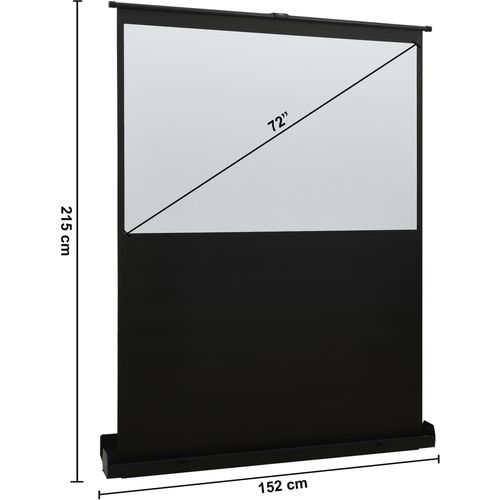 Podno projekcijsko platno na podizanje 72 " 4 : 3 slika 23