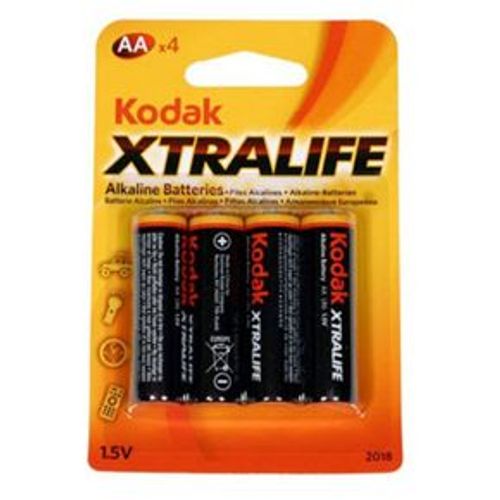 KODAK Alkalne baterije EXTRALIFE AA/4kom slika 1