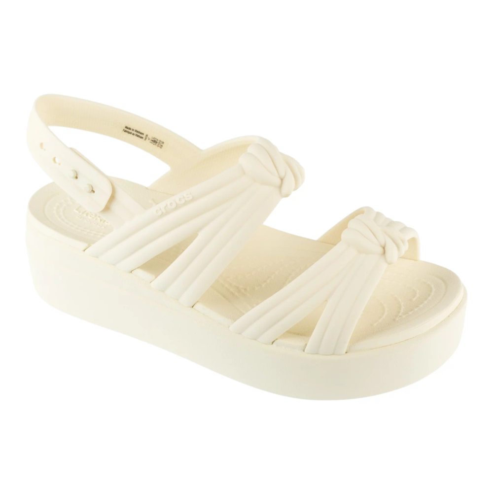 Crocs brooklyn knot low wedge sandal 212864-105 slika 1