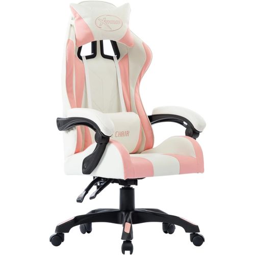 Igraća stolica od umjetne kože ružičasta slika 29