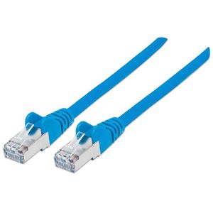 Intellinet prespojni kabl,Cat6 certified,U/UTP,1.5m,plavi