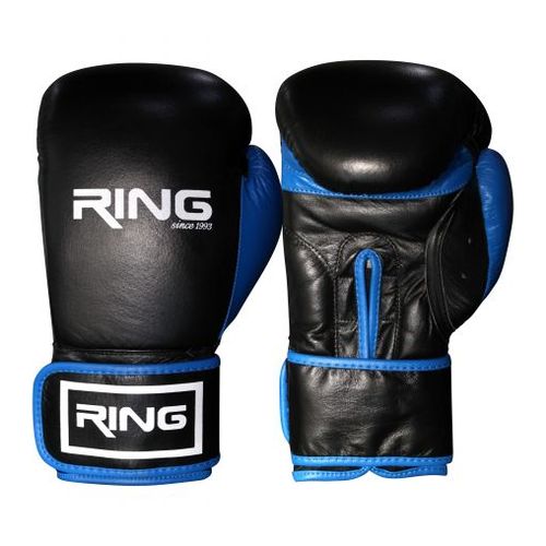 RING rukavice za boks 10 OZ kozne - RS 3211-10 blue slika 1