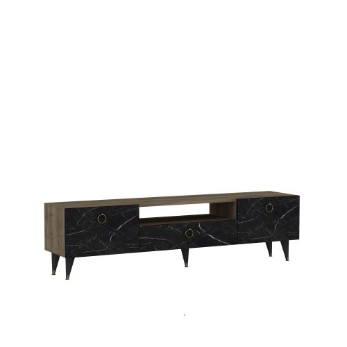 Cavelli - Walnut Walnut
Black TV Stand slika 4