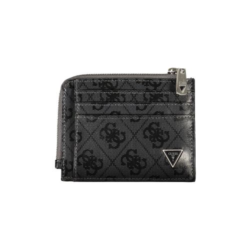 GUESS JEANS BLACK MEN'S WALLET slika 1