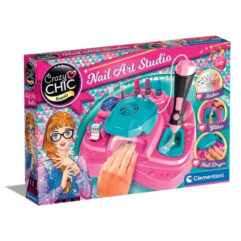 Clementoni CL18730 Crazy Chic Set Nail Art Studio slika 1