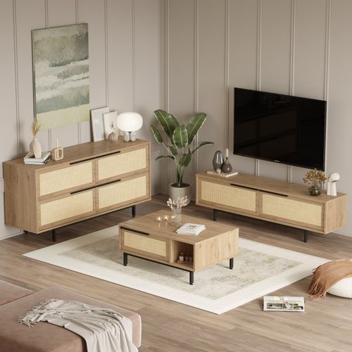 ON20-SU Oak Living Room Furniture Set slika 2