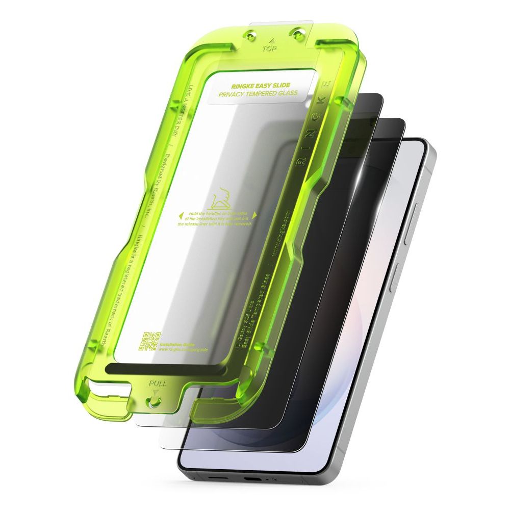 Kaljeno staklo Ringke Easy Slide (2 kom) za Samsung Galaxy S26 Ultra Privacy slika 4