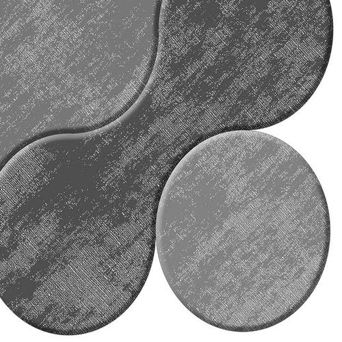 21011715GR Grey Bathmat Set (2 Pieces) slika 5