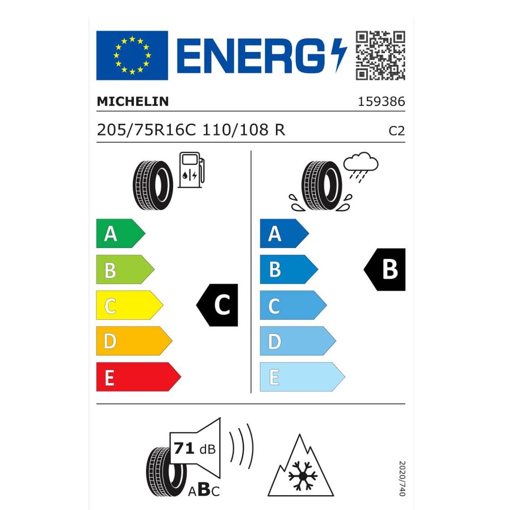Michelin Guma 205/75r16c 110/108r agilis alpin tl michelin zimske gume slika 4