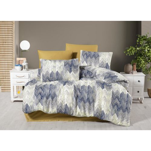 Fairy Mustard
Dark Blue
White Single Quilt Cover Set slika 1