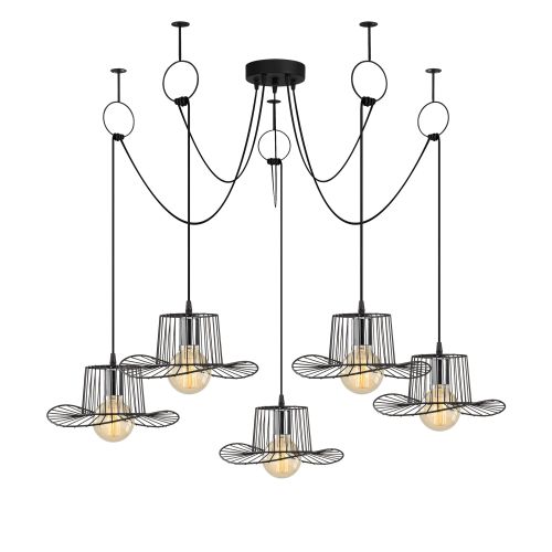 Luster Tel - 6761 Black Chandelier slika 5