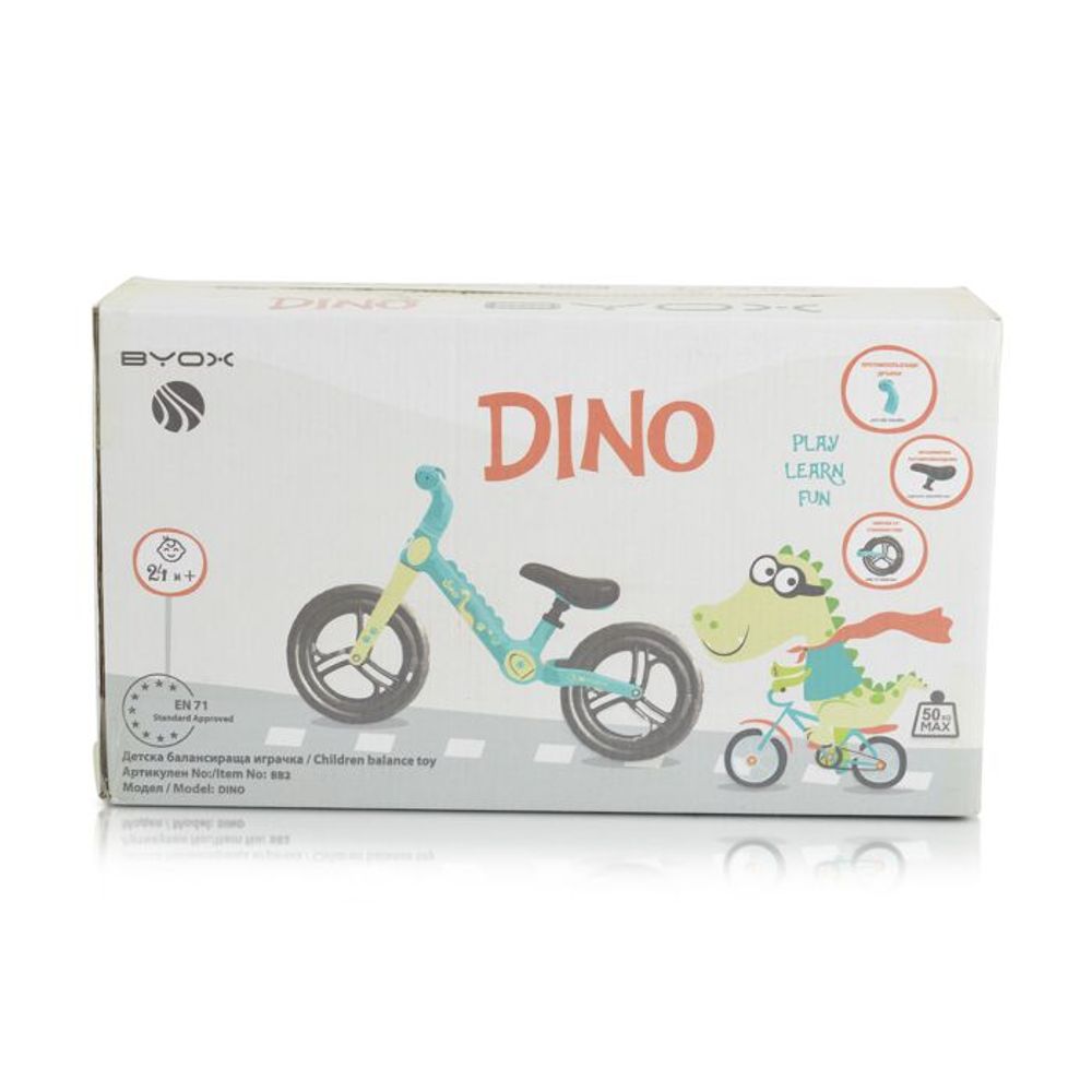 BYOX Balans bicikl Dino, Zeleni slika 5