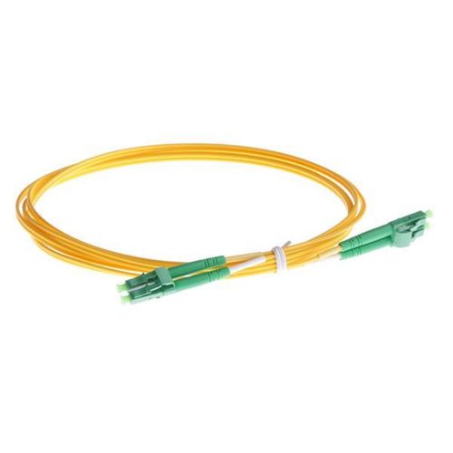 NFO Patch cord, LC APC-LC APC, Singlemode 9 125, G.657A2, 2mm, LSZH, Duplex, 2m slika 1