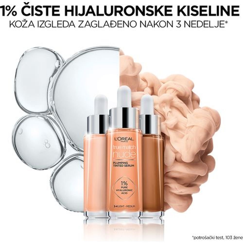L'Oréal Paris True Match Nude Tonirani serum 4-5 Medium 30ml slika 5
