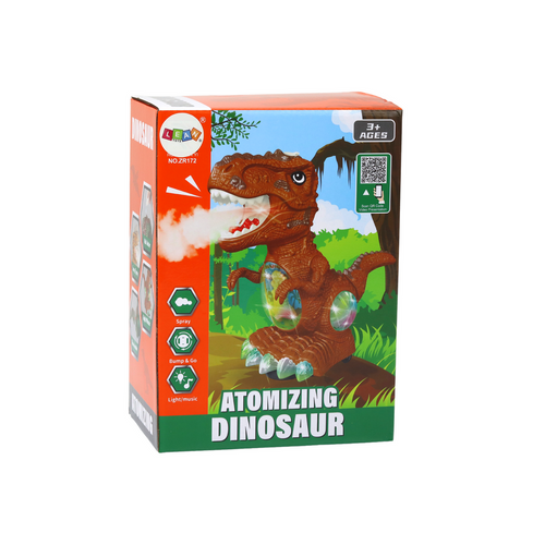 Ples dinosaura - Senzor za prepreke - Svjetla, Zvuk - Žuta boja slika 3