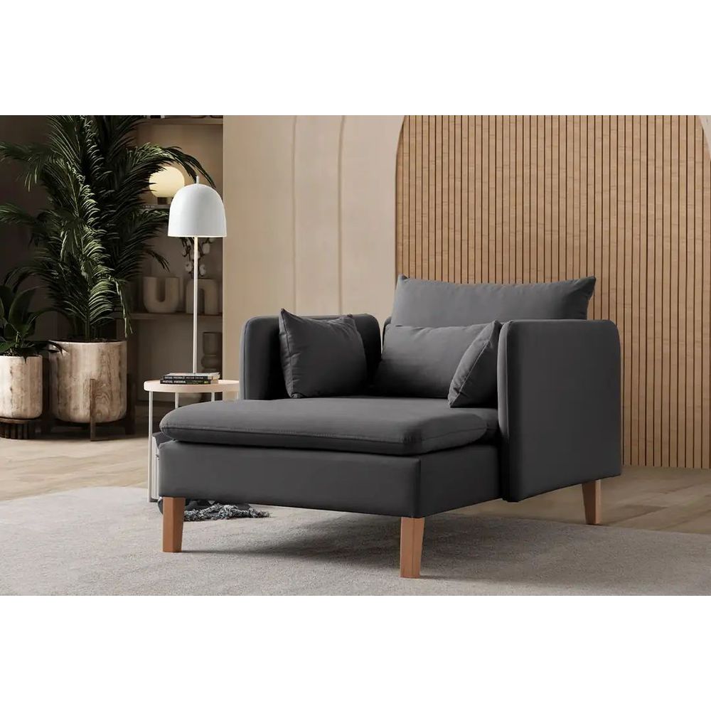 Wing Chair Flexy - Antracitna boja slika 1
