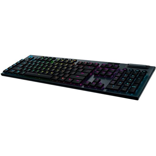 LOGITECH G915 TKL Tenkeyless LIGHTSPEED Wireless RGB Mechanical Gaming Keyboard - CARBON - Croatian layout - LINEAR SWITCH slika 2