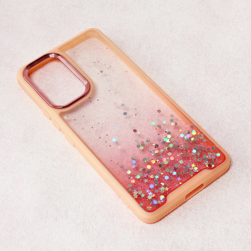 Torbica Dazzling Glitter za Samsung A536B Galaxy A53 5G roze slika 1