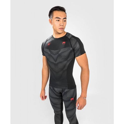 Venum Phantom Rashguard Kratki Rukav Crno-Crveni XXL slika 4