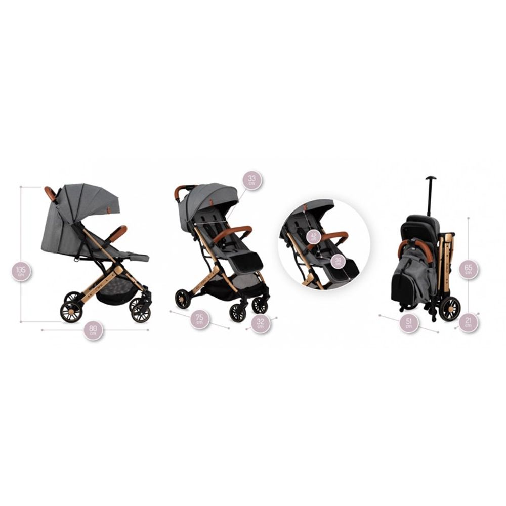 Momi Kolica Estelle, Grey slika 15