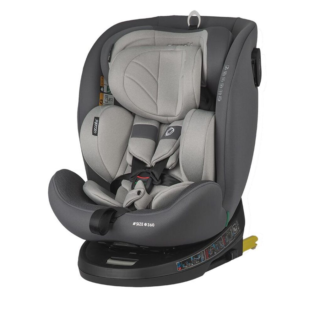 Coccolle® Autosjedalica Nova iSize 360° 40-150cm Isofix, Moonlit Grey slika 1