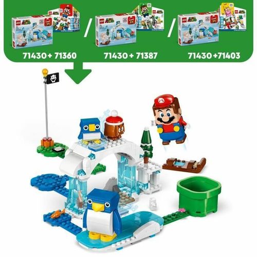 Playset Lego 71430 Expansion Set: Pengui Family Snow Adventure slika 4