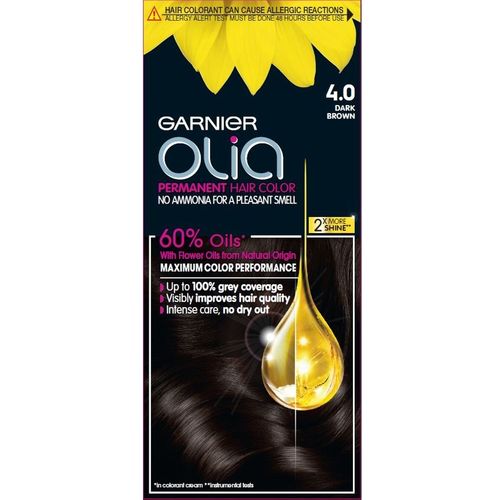 Garnier Olia farba za kosu Dark Brown 4.0 slika 1
