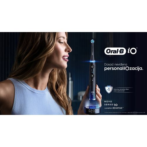 Oral-B Električna četkica IO10 COSMIC BLACK — Bazzar.hr